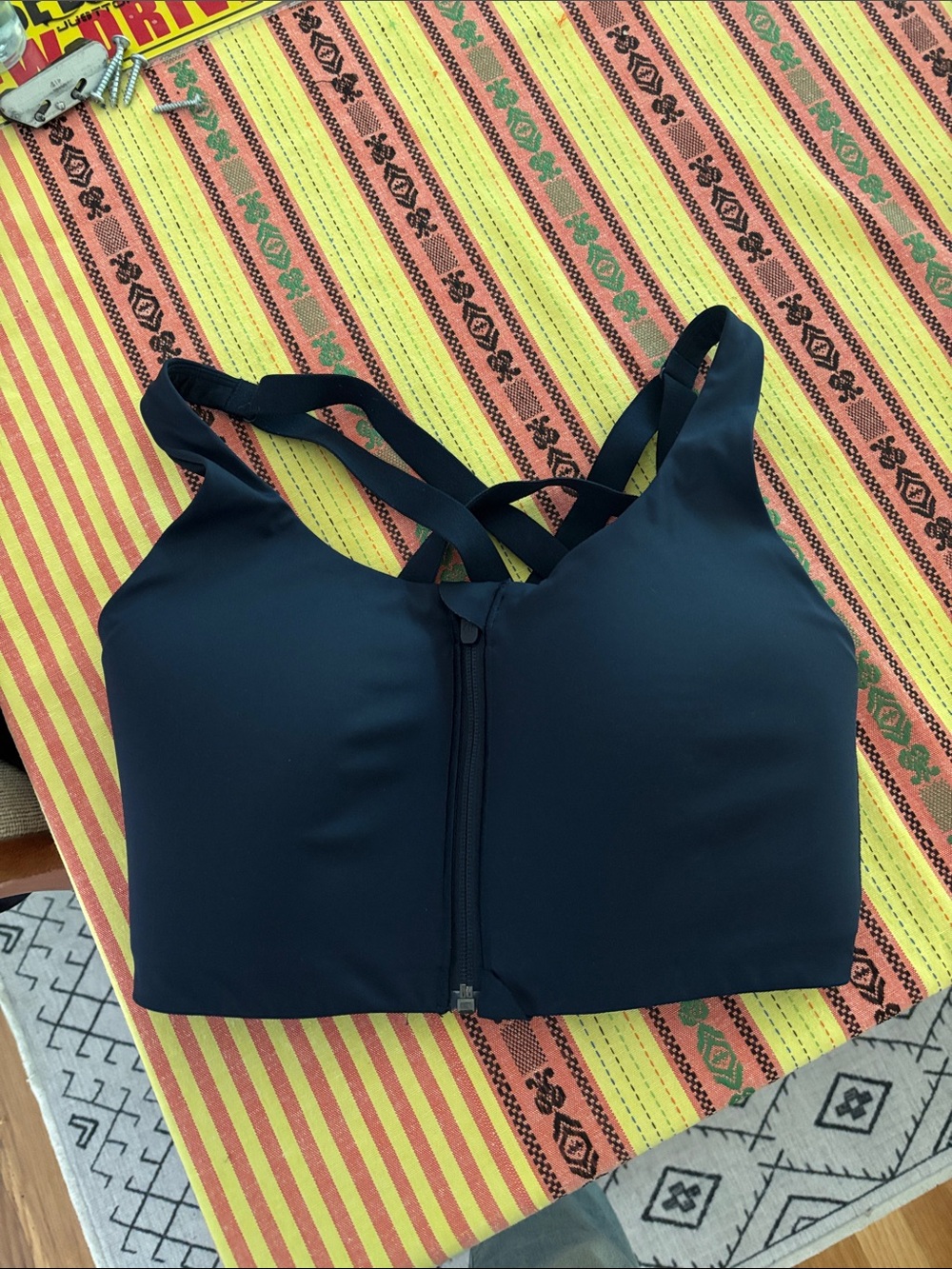 Lululemon Energy Front Zip Sports Bra